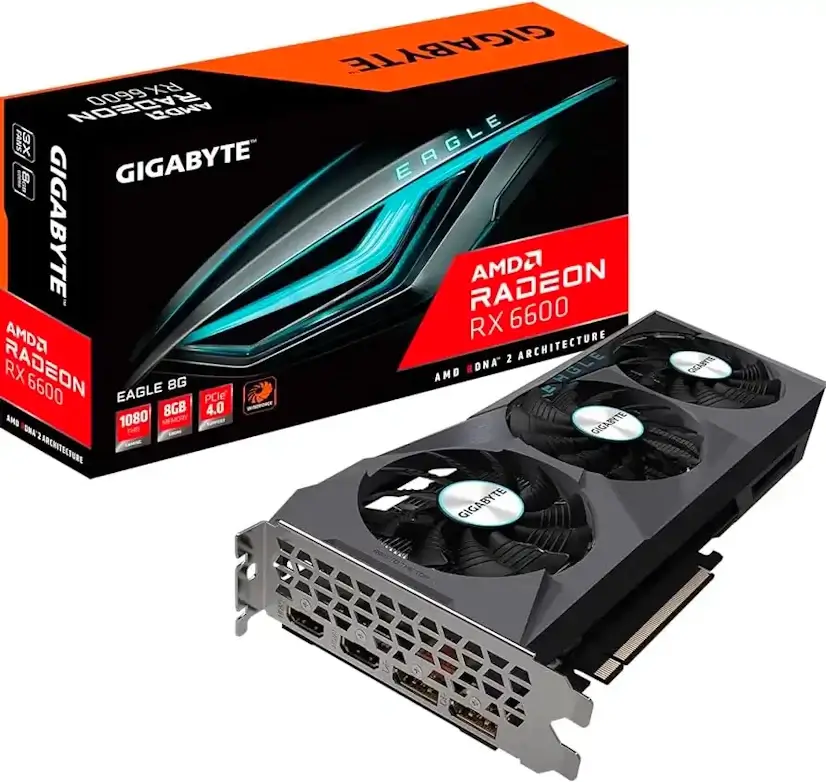 Montaje Tarjeta Gráfica AMD Radeon RX Brunete